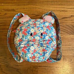 Mini Boden Raincoat Backpack size 4-5Y - EUC!
